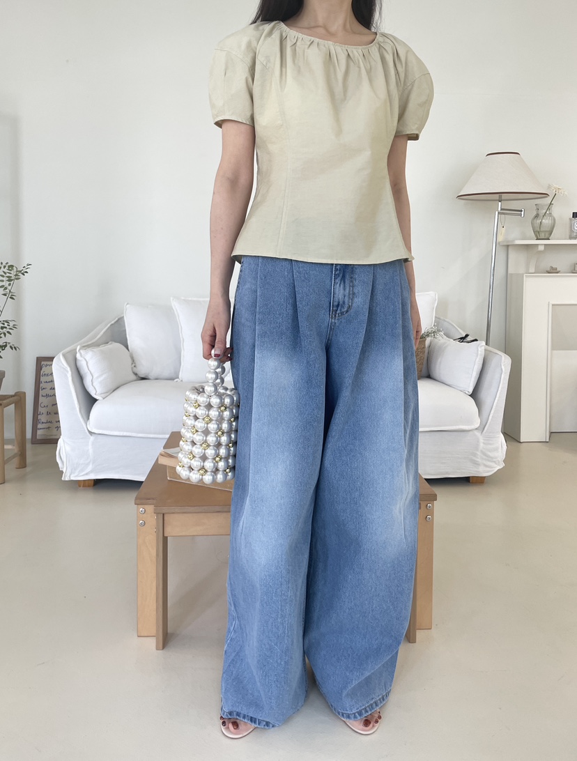 EDITION-P東大門實拍女士新款26春夏職業時尚襯衫蕾絲衫EDITION/CHAHEE襯衫/蕾絲衫