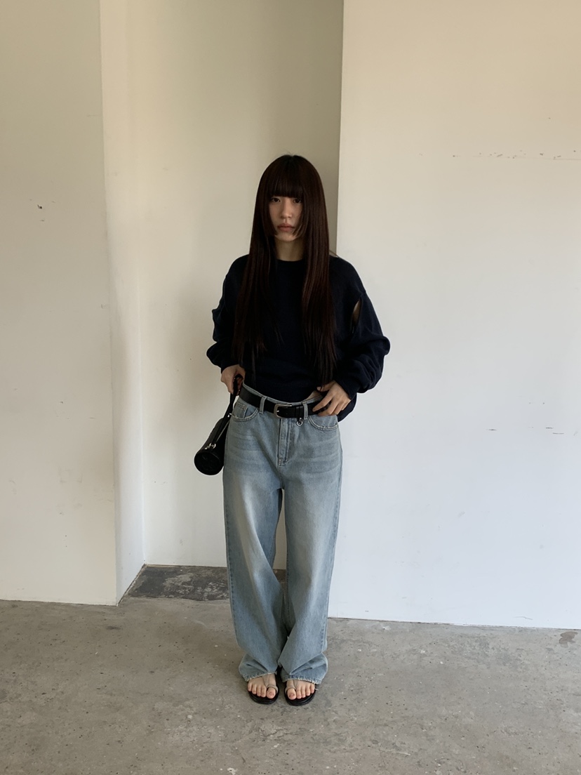 LOGARDEN韓國直郵女士新品職業休閑真品26春夏針織衫不含內搭LO GARDEN針織衫