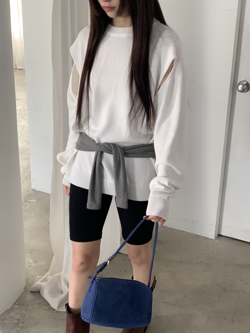 LOGARDEN韓國直郵女士新品職業休閑真品26春夏針織衫不含內搭LO GARDEN針織衫