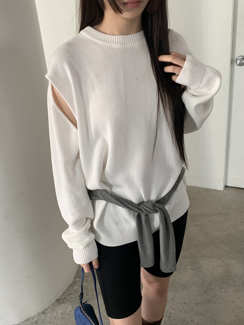 LOGARDEN韓國直郵女士新品職業休閑真品26春夏針織衫不含內搭LO GARDEN針織衫圖色3