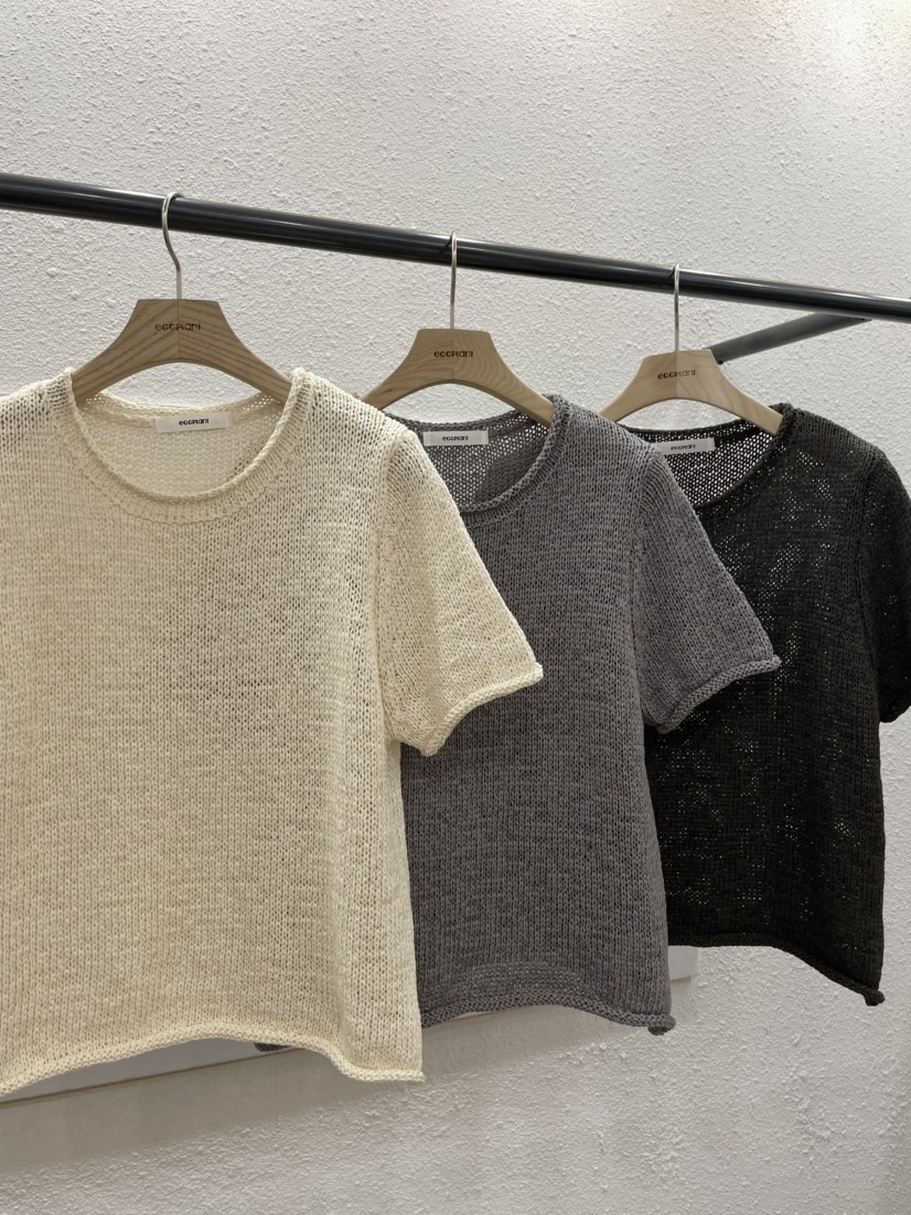 EGGPLANT韓國直郵女士新品時尚熱賣推薦職業人氣26春夏針織衫EGGPLANT針織衫