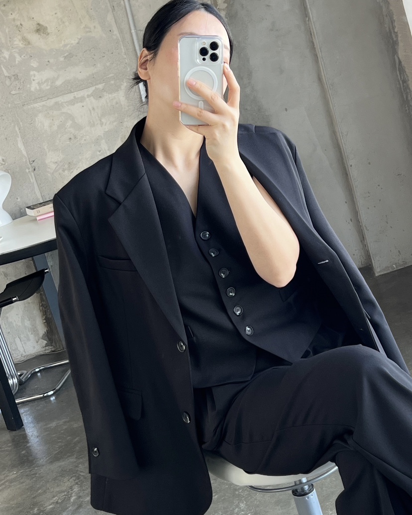 VERNI韓國直郵女士新品休閑人氣真品熱賣職業26春夏推薦馬甲VERNI馬甲