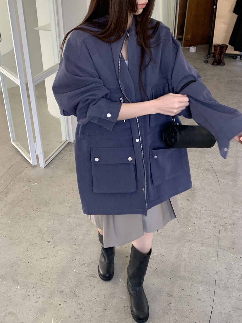 LOGARDEN東大門代購女裝新款推薦休閑時尚26春夏職業夾克LO GARDEN夾克