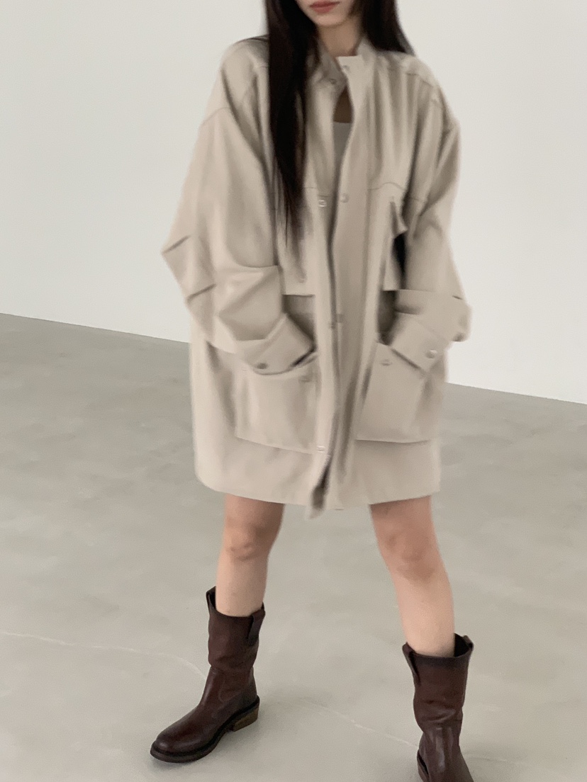 LOGARDEN東大門代購女裝新款推薦休閑時尚26春夏職業夾克LO GARDEN夾克