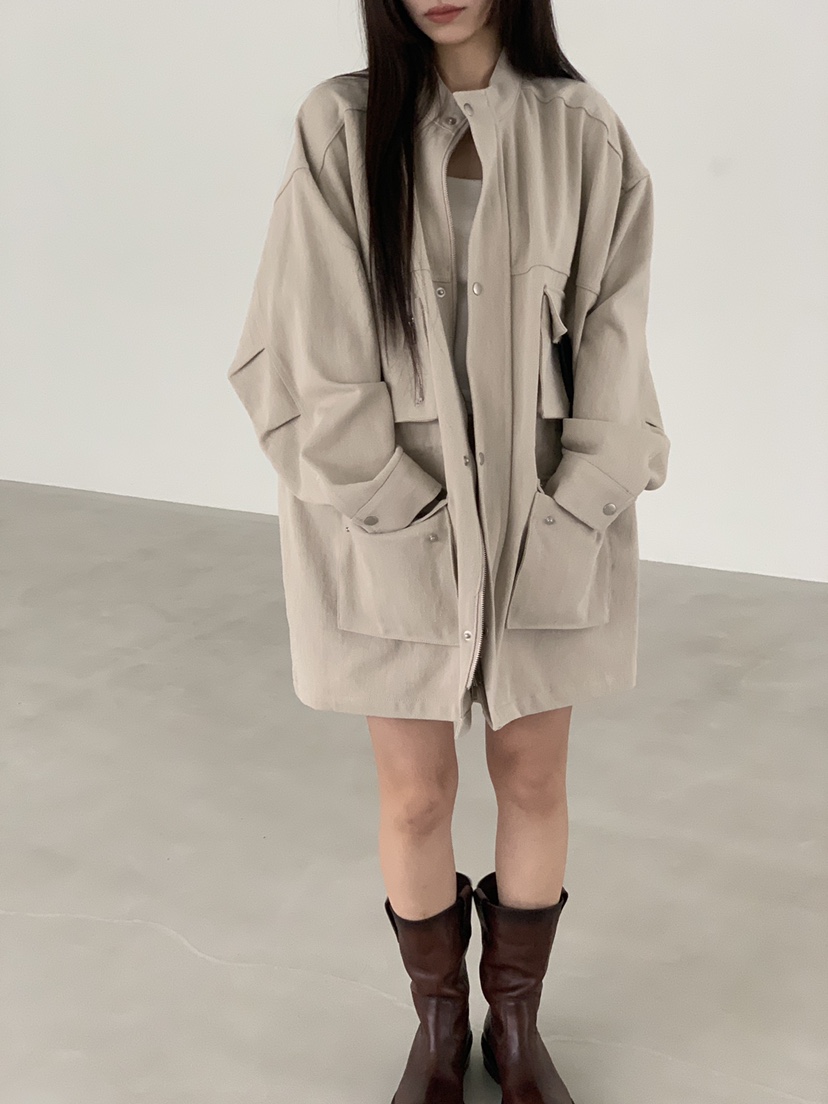 LOGARDEN東大門代購女裝新款推薦休閑時尚26春夏職業夾克LO GARDEN夾克