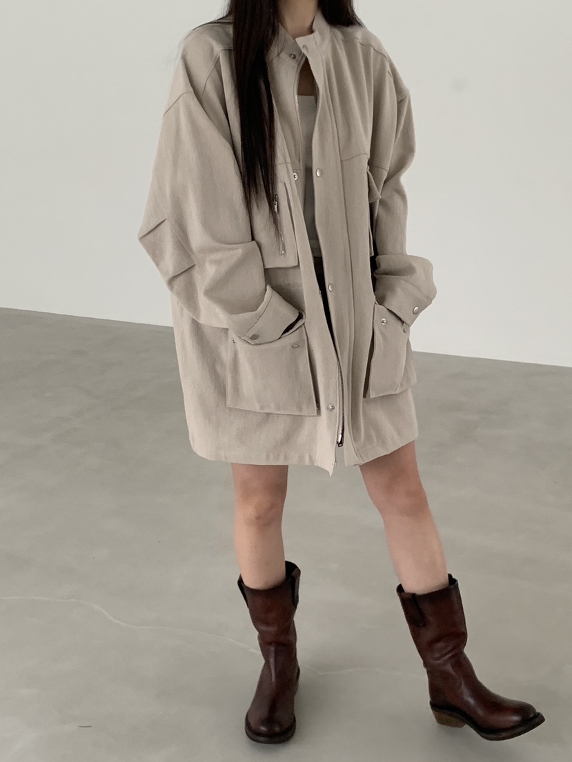 LOGARDEN東大門代購女裝新款推薦休閑時尚26春夏職業夾克LO GARDEN夾克