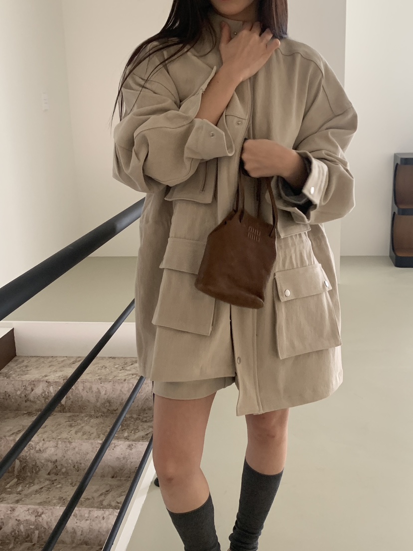 LOGARDEN東大門代購女裝新款推薦休閑時尚26春夏職業夾克LO GARDEN夾克圖色2