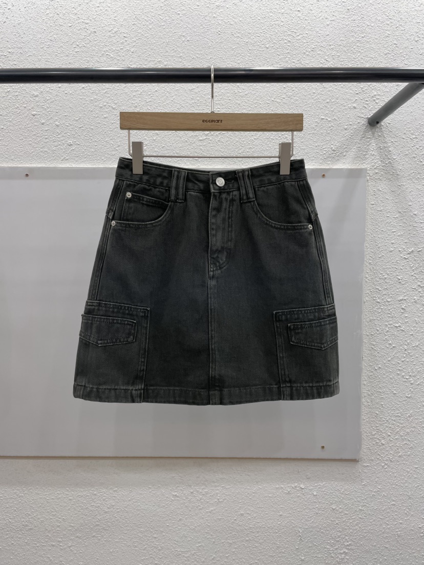 EGGPLANT東大門代購女士新款推薦熱賣時尚真品職業26春夏短裙EGGPLANT短裙圖色2