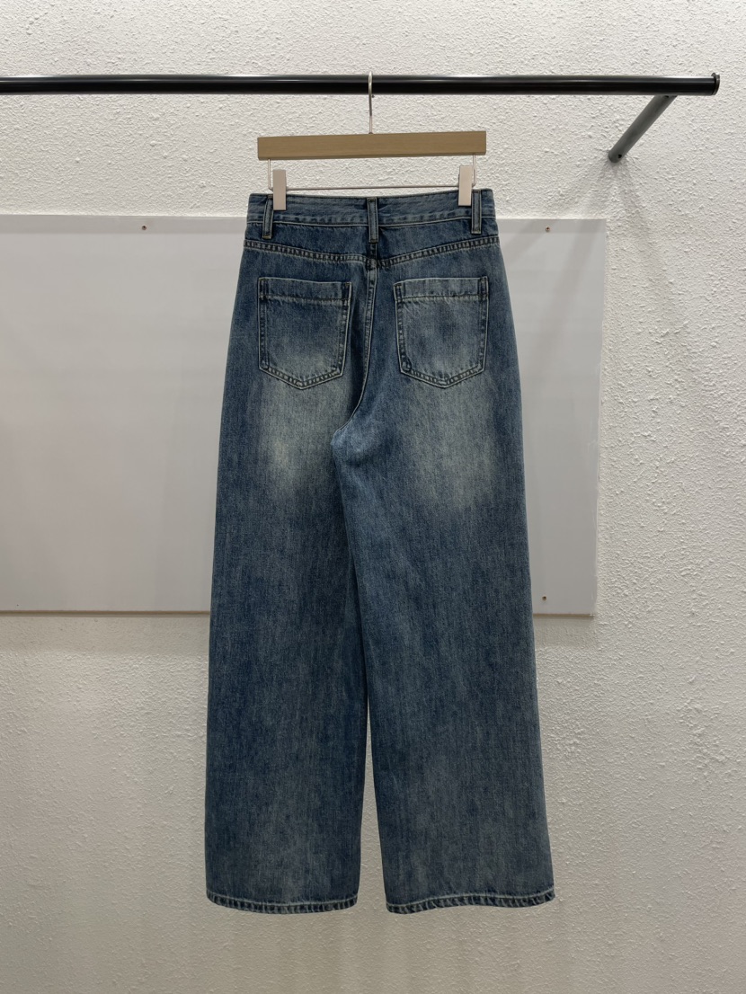 EGGPLANT東大門直郵女士新款26春夏職業真品休閑時尚牛仔褲EGGPLANT牛仔褲