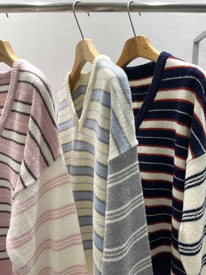 ALLVIBE韓國代購女士新款熱賣推薦真品休閑人氣職業針織衫ALLVIBE針織衫