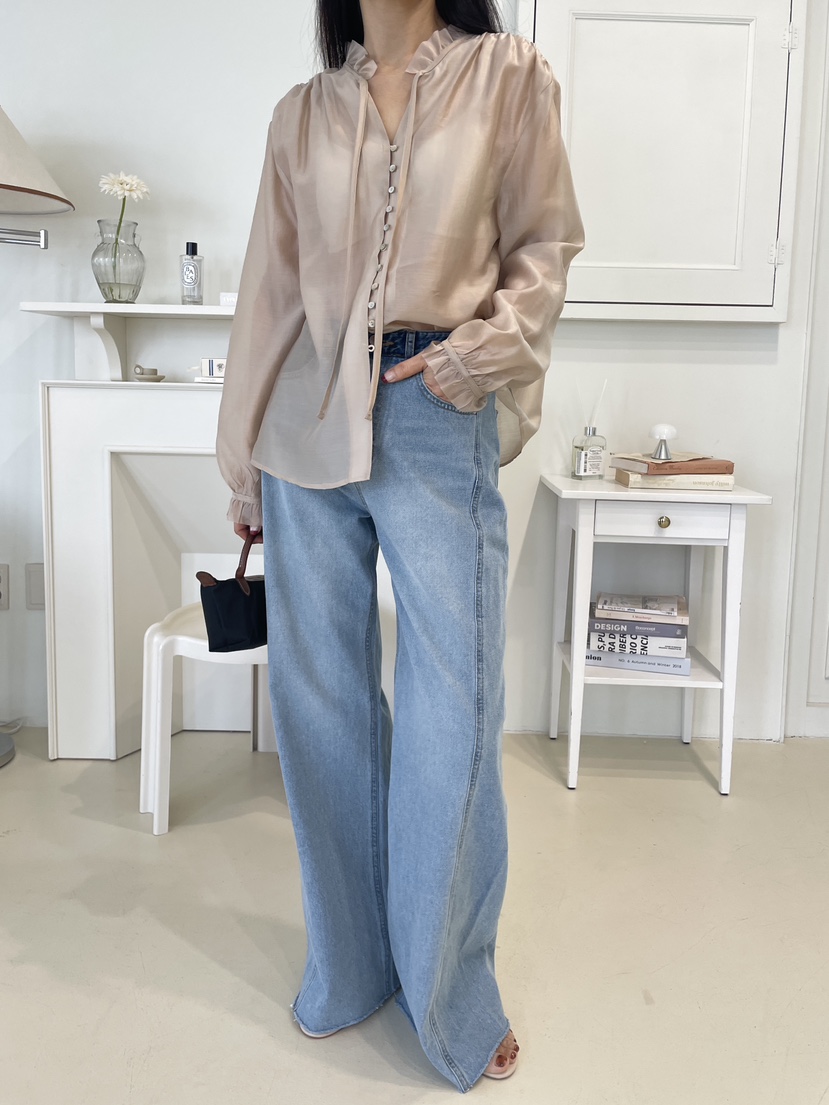 EDITION-P東大門直郵女裝新款人氣休閑職業26春夏襯衫蕾絲衫EDITION/CHAHEE襯衫/蕾絲衫