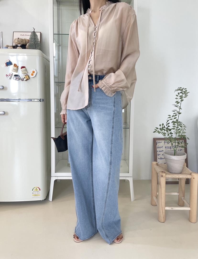 EDITION-P東大門直郵女裝新款人氣休閑職業26春夏襯衫蕾絲衫EDITION/CHAHEE襯衫/蕾絲衫