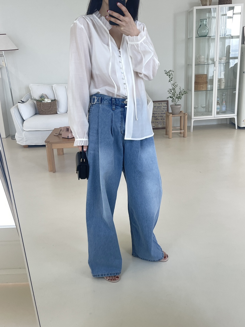 EDITION-P東大門直郵女裝新款人氣休閑職業26春夏襯衫蕾絲衫EDITION/CHAHEE襯衫/蕾絲衫