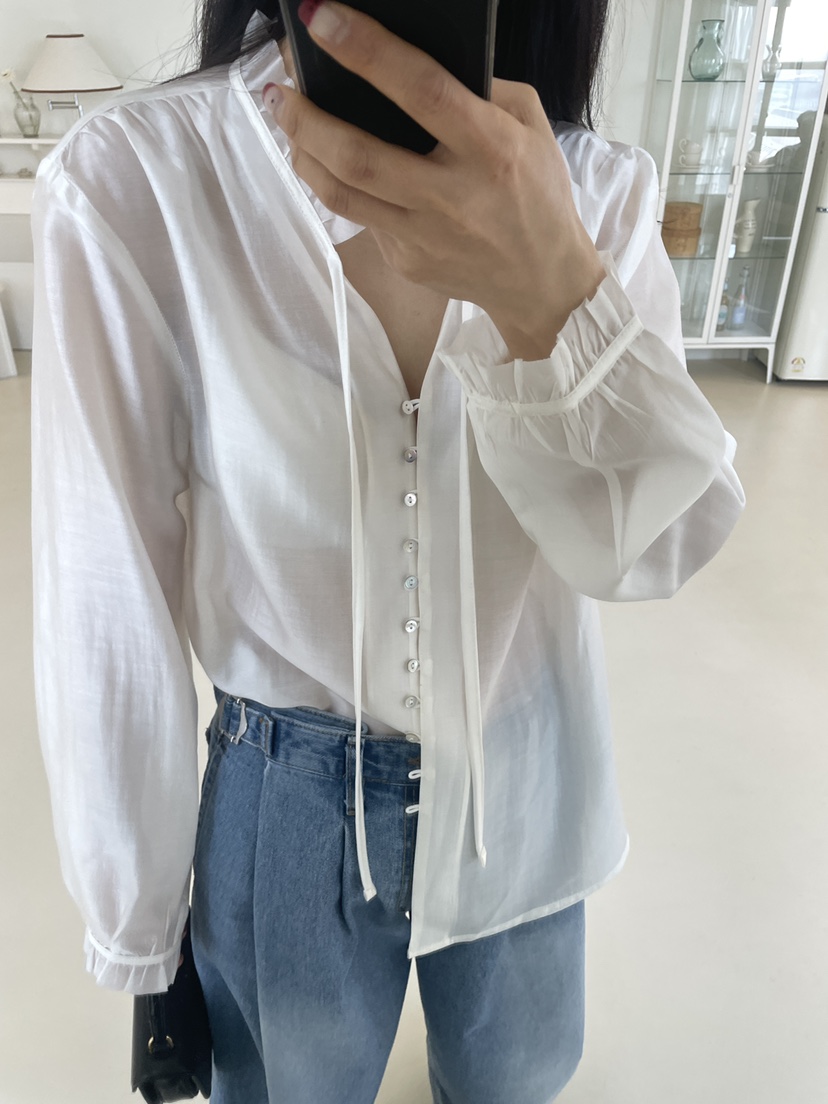 EDITION-P東大門直郵女裝新款人氣休閑職業26春夏襯衫蕾絲衫EDITION/CHAHEE襯衫/蕾絲衫