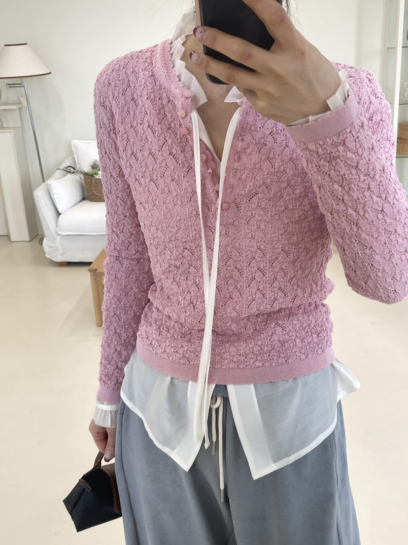 EDITION-P東大門直郵女裝新款人氣休閑職業26春夏襯衫蕾絲衫EDITION/CHAHEE襯衫/蕾絲衫