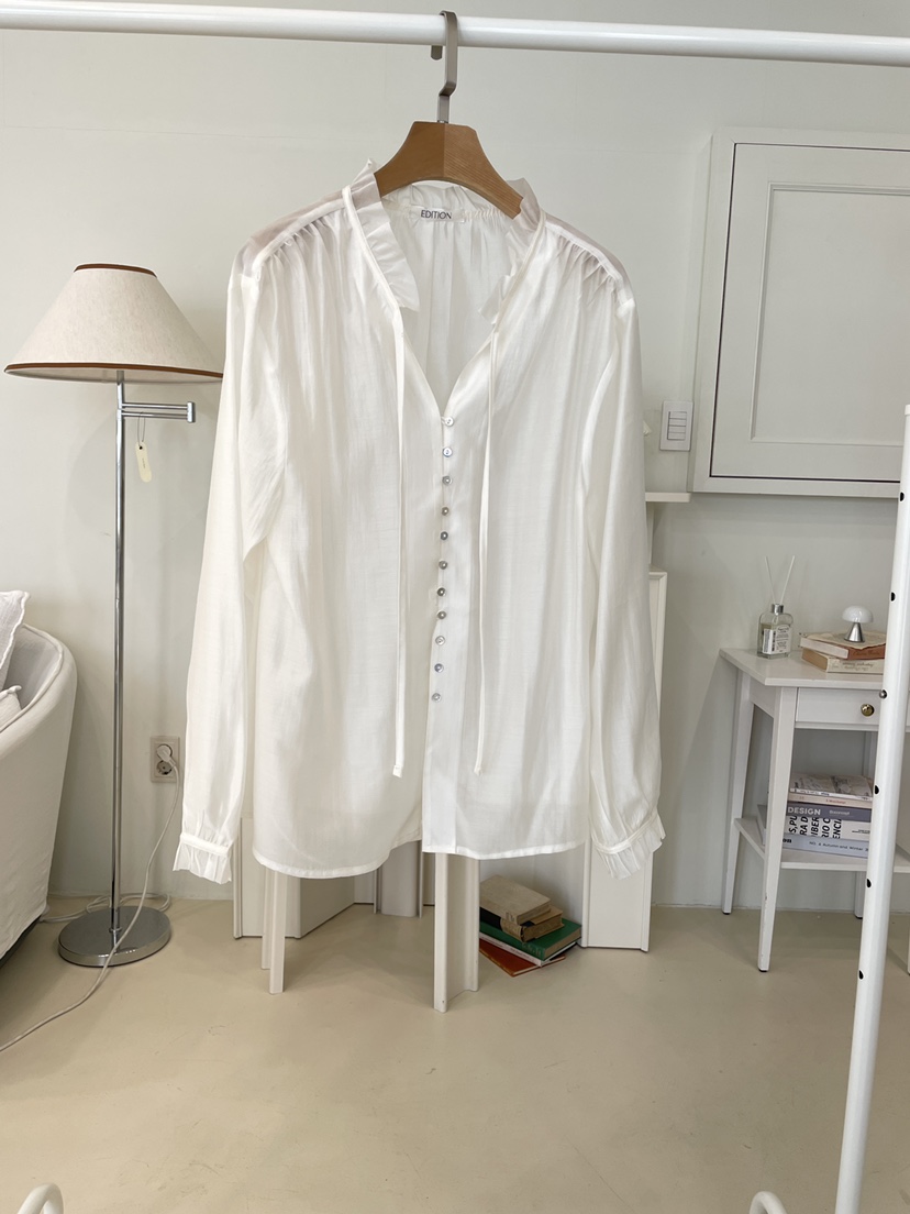 EDITION-P東大門直郵女裝新款人氣休閑職業26春夏襯衫蕾絲衫EDITION/CHAHEE襯衫/蕾絲衫圖色1