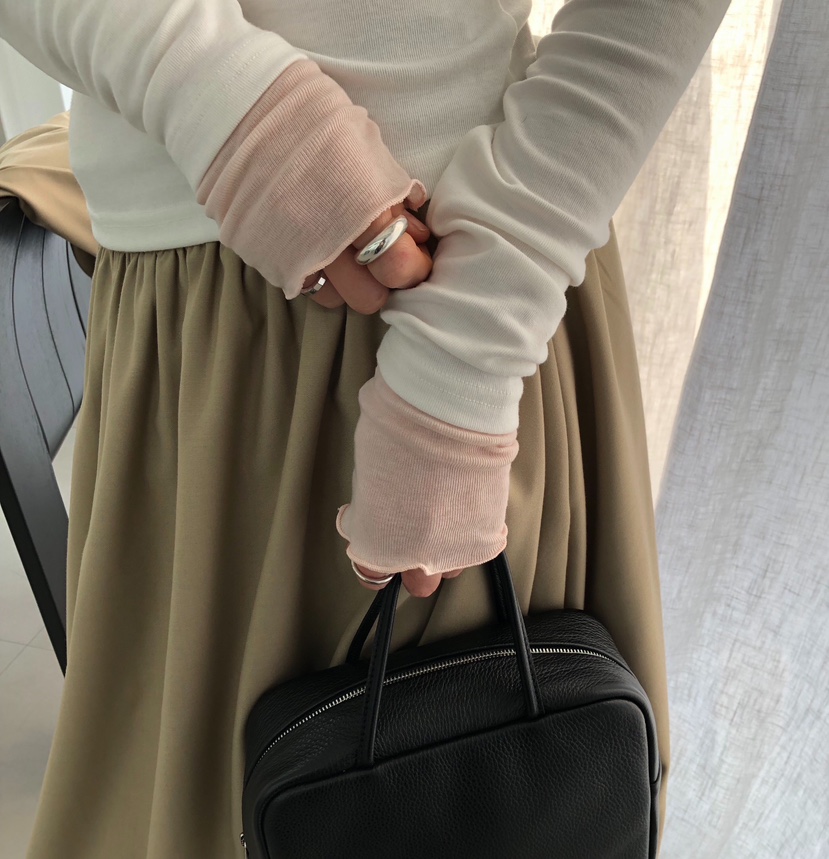 MELTED-P韓國代購女裝新款休閑職業時尚人氣26春夏長袖T恤MELTED-P長袖T恤