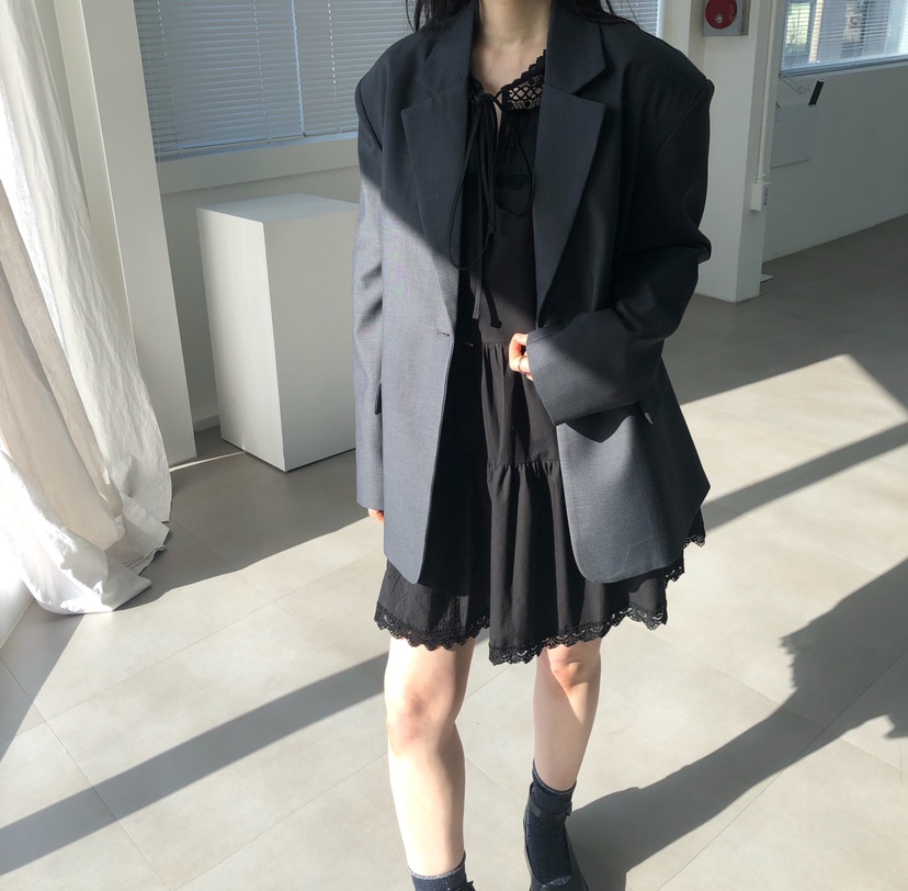 MELTED-P韓國代購女裝新款時尚職業人氣休閑推薦26春夏夾克MELTED-P夾克