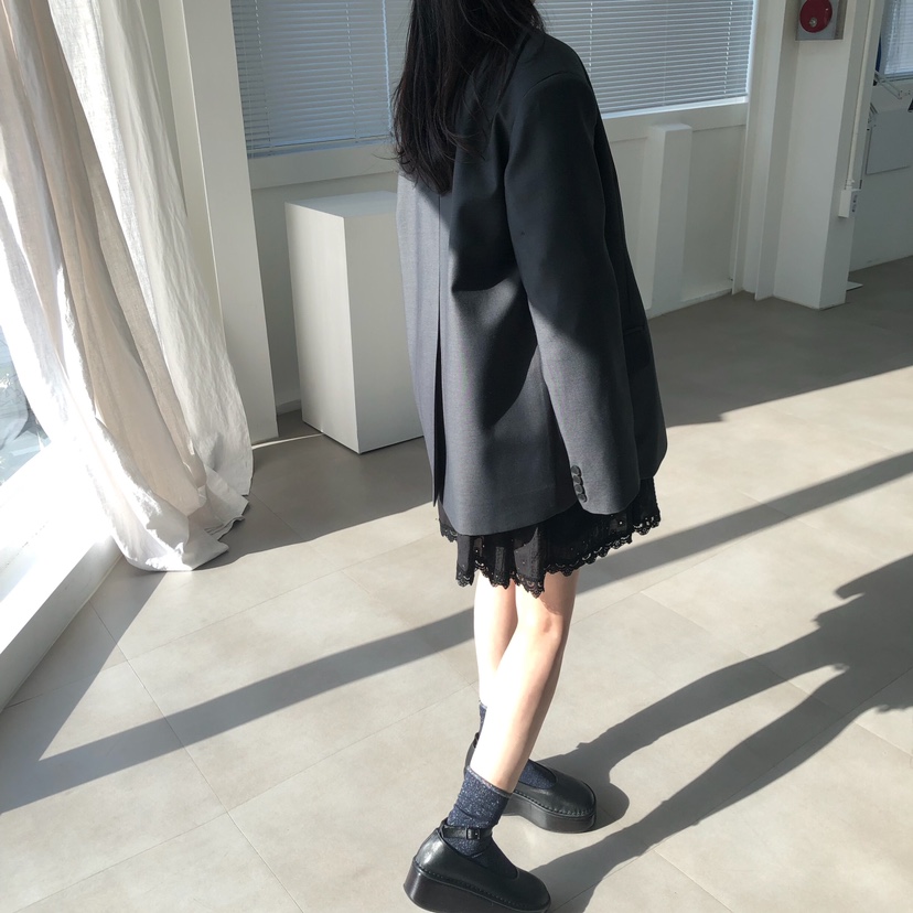 MELTED-P韓國代購女裝新款時尚職業人氣休閑推薦26春夏夾克MELTED-P夾克