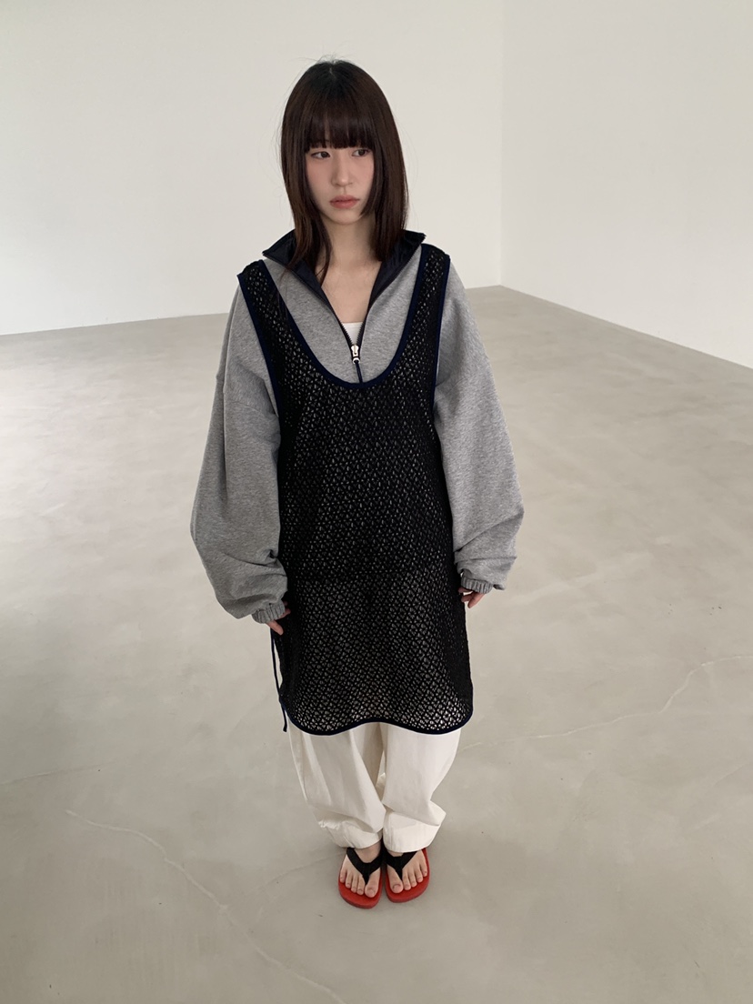 LOGARDEN東大門直郵女裝新款人氣連衣裙不含內搭鉤針編織LO GARDEN連衣裙