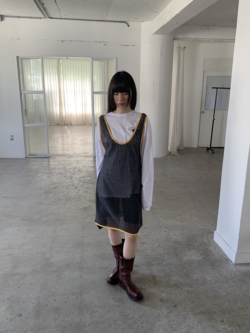 LOGARDEN東大門直郵女裝新款人氣連衣裙不含內搭鉤針編織LO GARDEN連衣裙