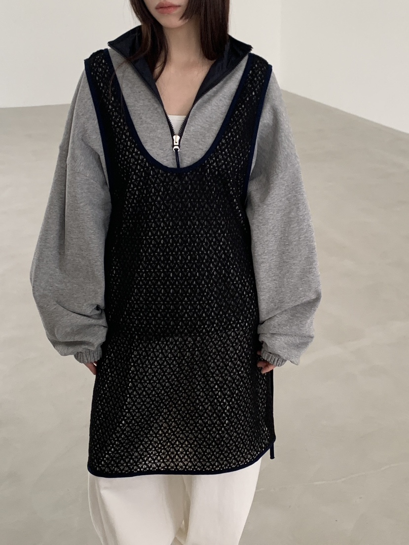 LOGARDEN東大門直郵女裝新款人氣連衣裙不含內搭鉤針編織LO GARDEN連衣裙圖色1