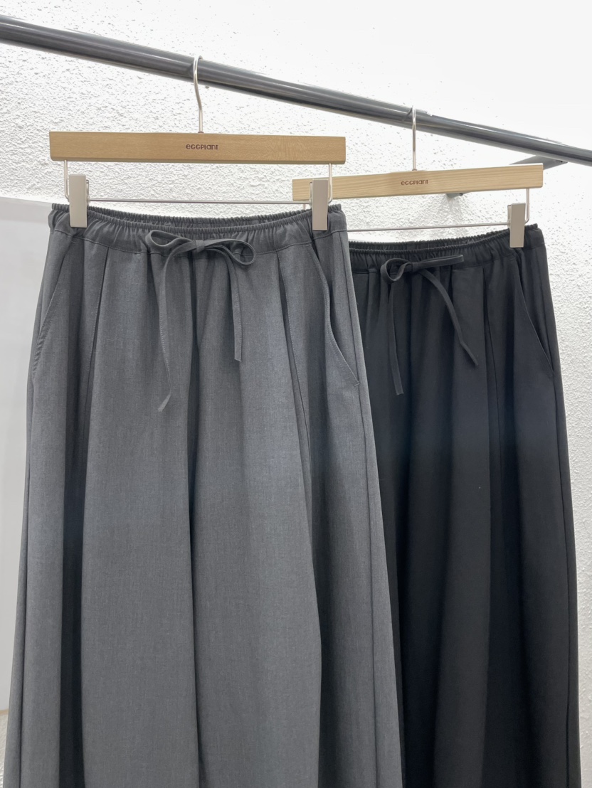 EGGPLANT韓國代購女士新品時尚職業熱賣26春夏真品休閑褲EGGPLANT休閑褲