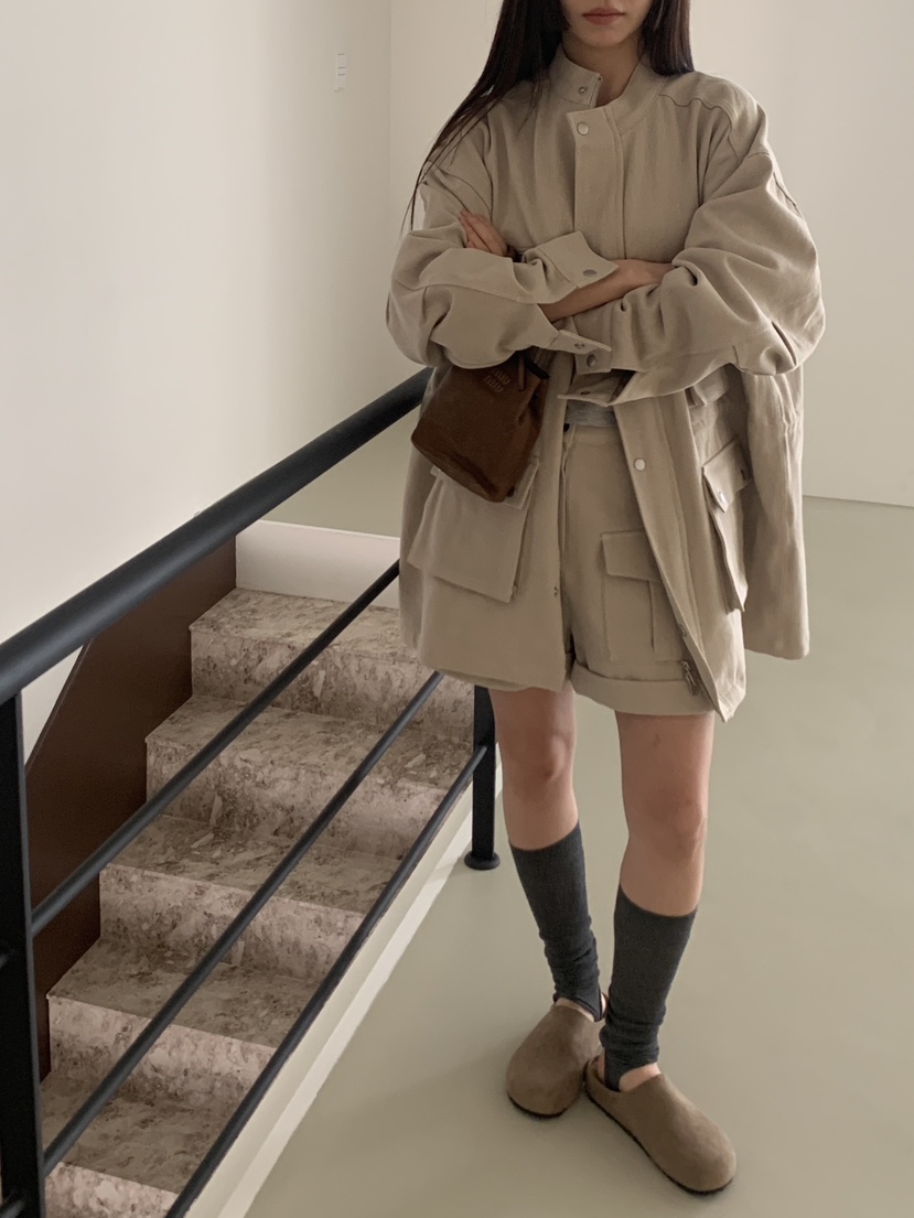 LOGARDEN東大門直郵女士新品26春夏職業推薦短褲不含腰帶LO GARDEN短褲