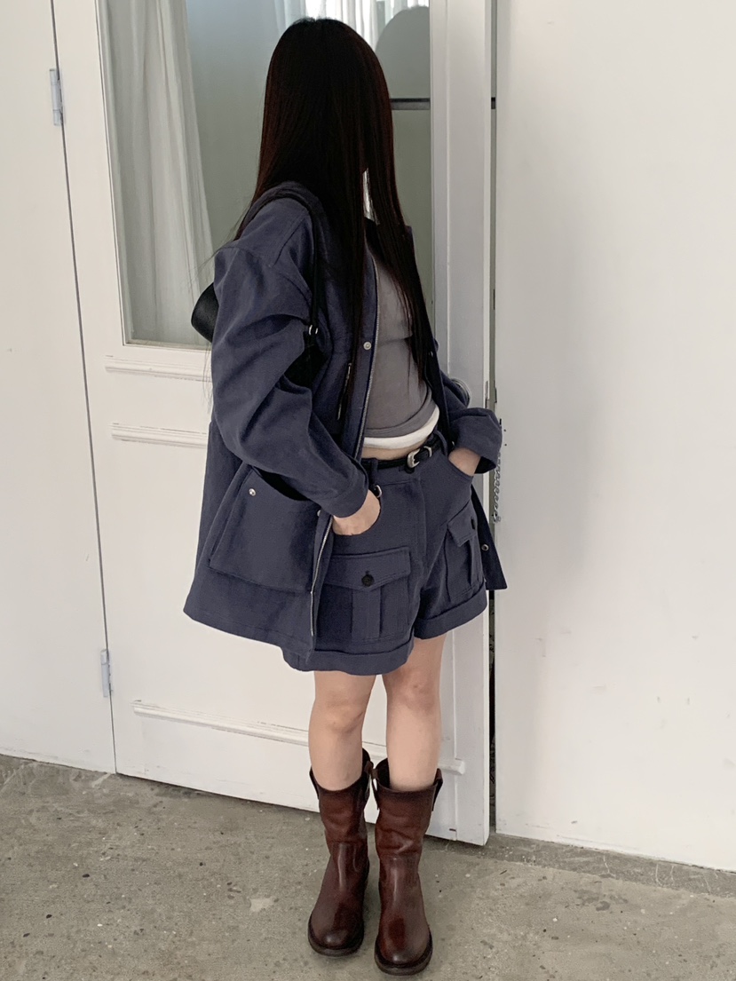 LOGARDEN東大門直郵女士新品26春夏職業推薦短褲不含腰帶LO GARDEN短褲