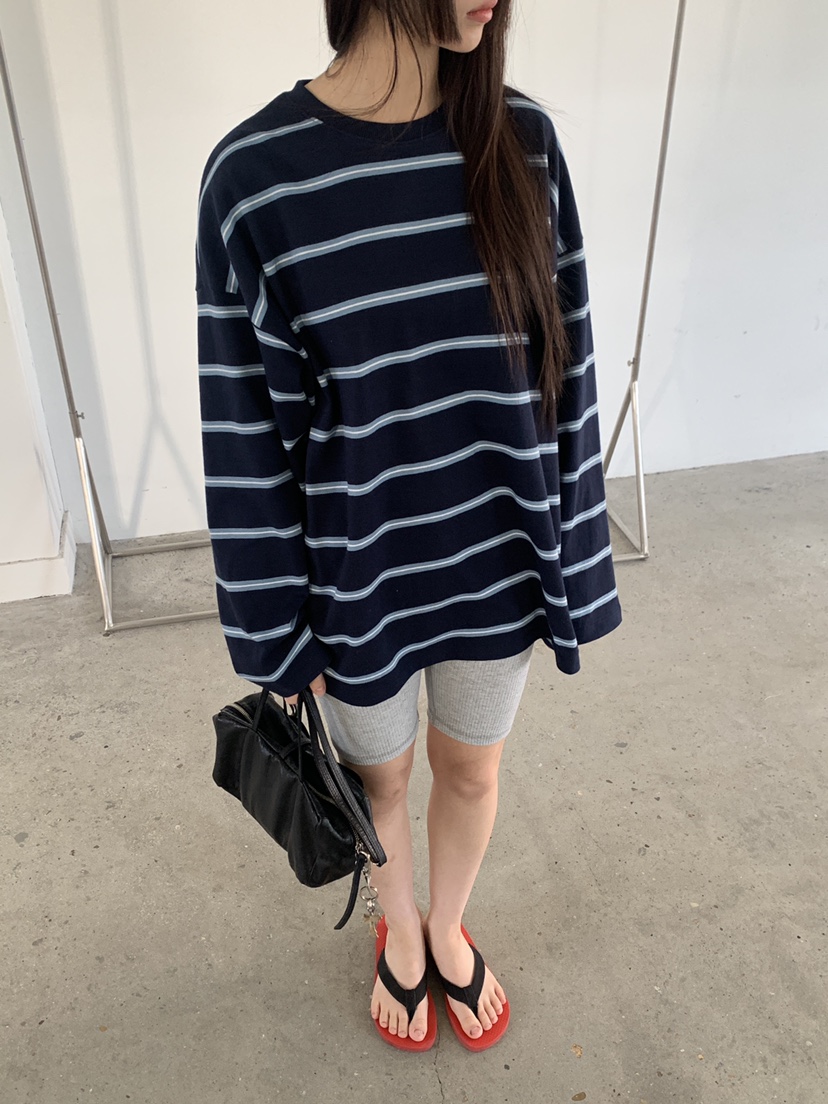 LOGARDEN東大門實拍女裝新款職業真品人氣推薦休閑長袖T恤LO GARDEN長袖T恤