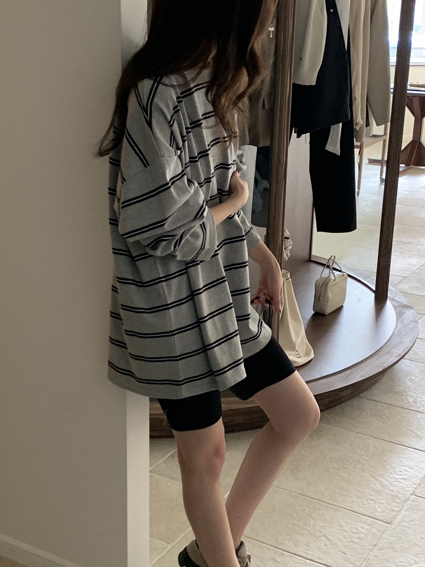 LOGARDEN東大門實拍女裝新款職業真品人氣推薦休閑長袖T恤LO GARDEN長袖T恤