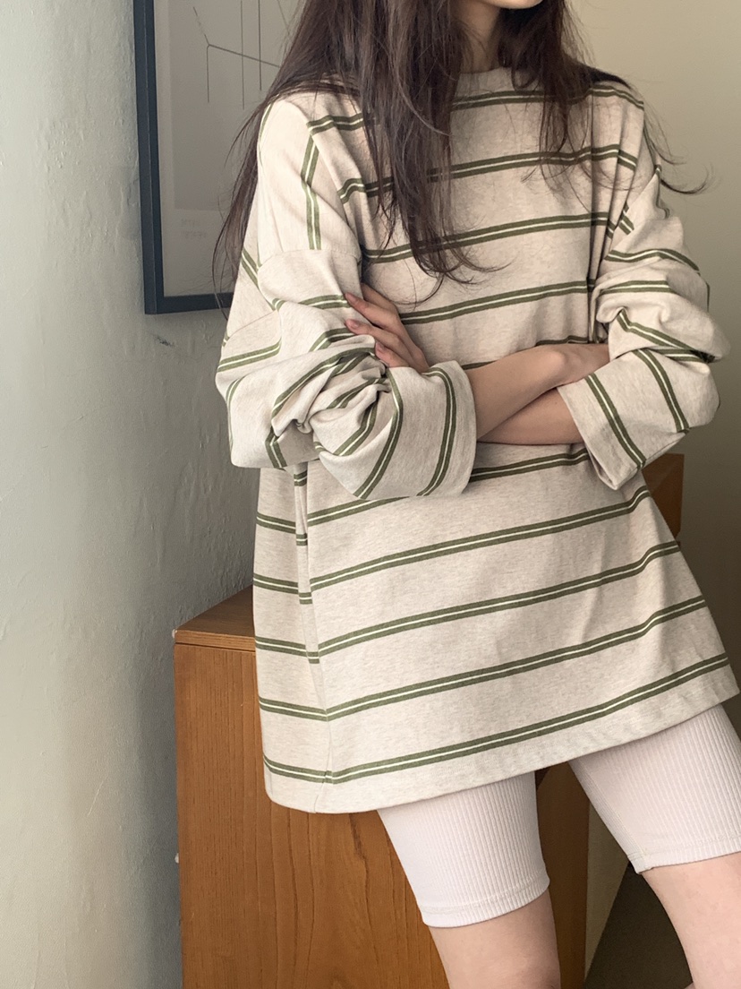 LOGARDEN東大門實拍女裝新款職業真品人氣推薦休閑長袖T恤LO GARDEN長袖T恤圖色1