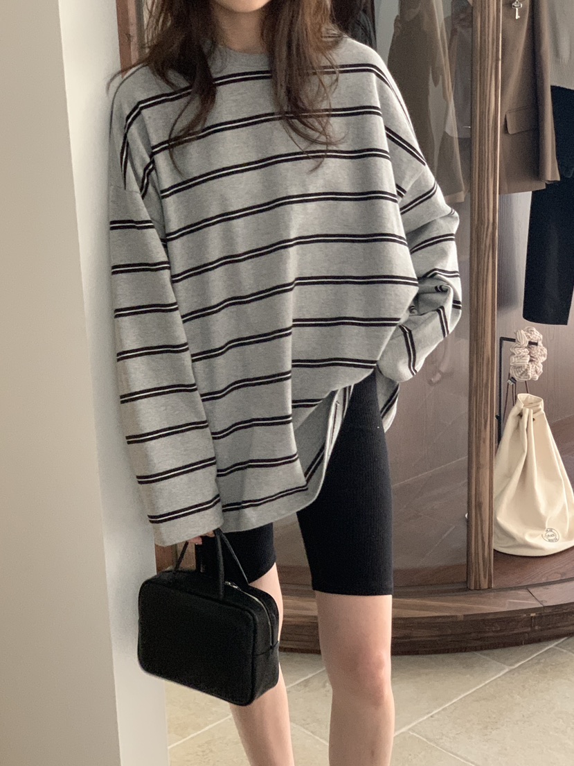 LOGARDEN東大門實拍女裝新款職業真品人氣推薦休閑長袖T恤LO GARDEN長袖T恤圖色2