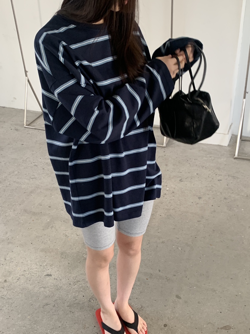 LOGARDEN東大門實拍女裝新款職業真品人氣推薦休閑長袖T恤LO GARDEN長袖T恤圖色4