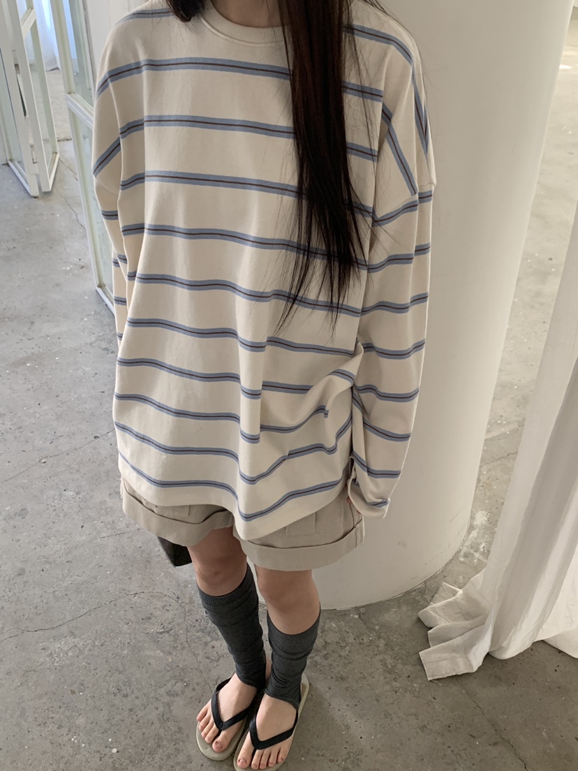 LOGARDEN東大門實拍女裝新款職業真品人氣推薦休閑長袖T恤LO GARDEN長袖T恤圖色5