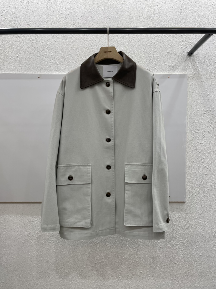 EGGPLANT東大門實拍女士新款真品休閑熱賣時尚人氣職業夾克EGGPLANT夾克圖色1