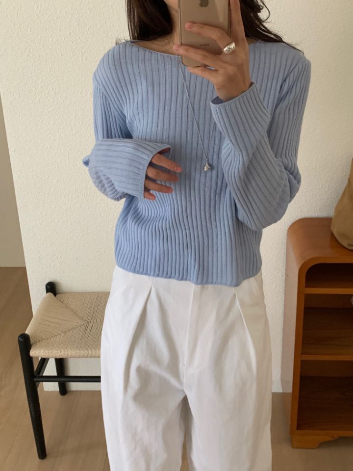 KOMOREBI東大門代購女裝新款休閑職業熱賣推薦時尚針織衫KOMOREBI針織衫