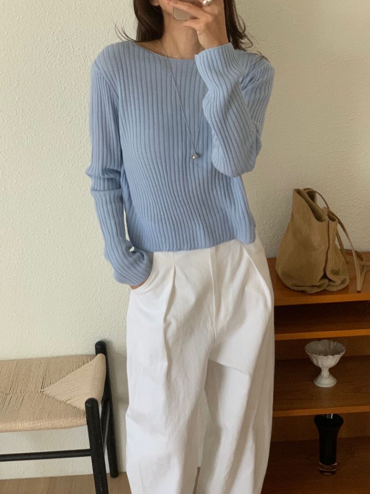 KOMOREBI東大門代購女裝新款休閑職業熱賣推薦時尚針織衫KOMOREBI針織衫