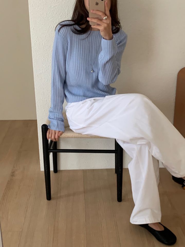 KOMOREBI東大門代購女裝新款休閑職業熱賣推薦時尚針織衫KOMOREBI針織衫