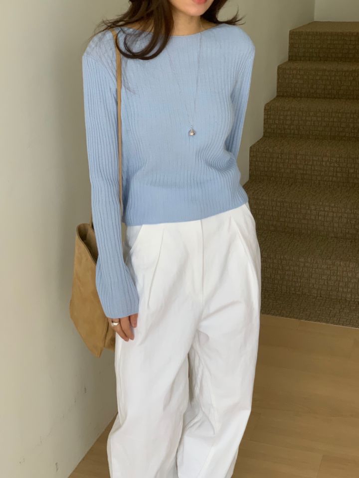 KOMOREBI東大門代購女裝新款休閑職業熱賣推薦時尚針織衫KOMOREBI針織衫