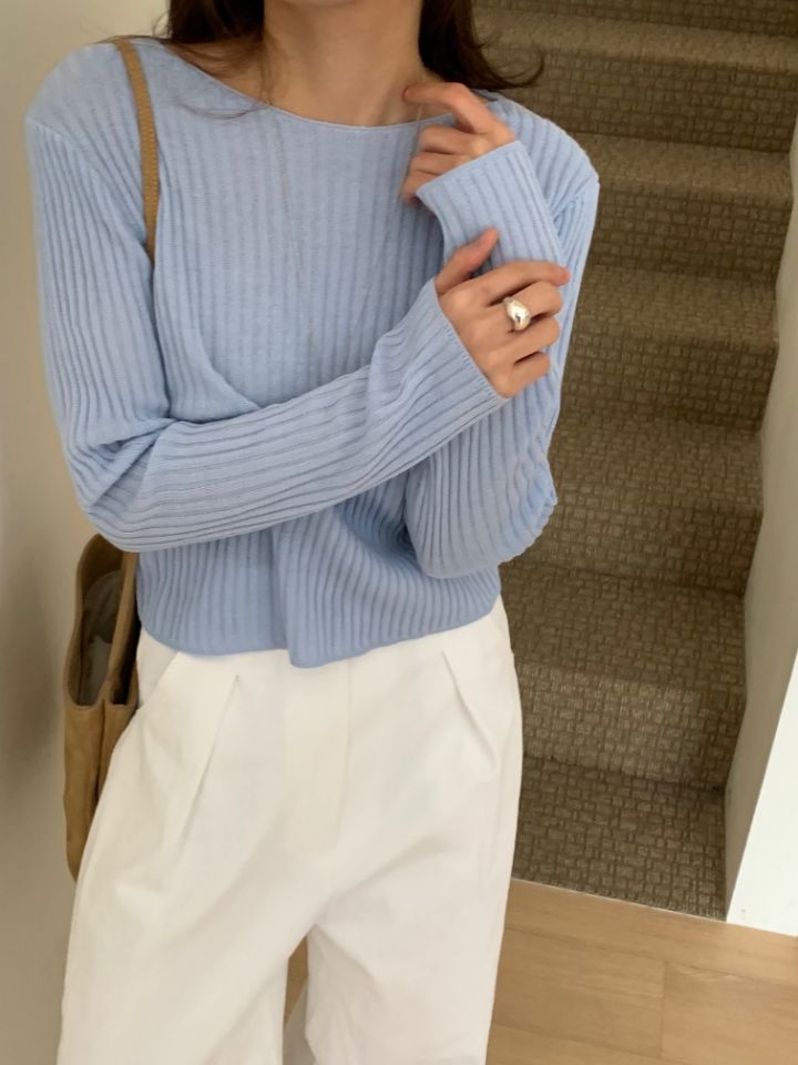 KOMOREBI東大門代購女裝新款休閑職業熱賣推薦時尚針織衫KOMOREBI針織衫