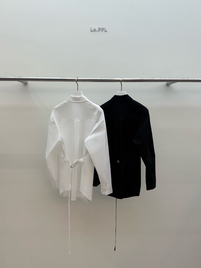 LE-PPL東大門實拍女裝新款時尚職業26春夏休閑襯衫蕾絲衫LE-PPL襯衫/蕾絲衫