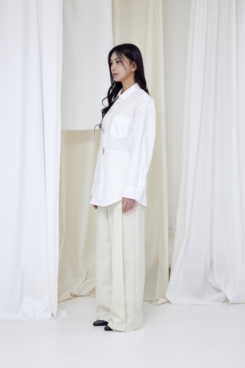 LE-PPL東大門實拍女裝新款時尚職業26春夏休閑襯衫蕾絲衫LE-PPL襯衫/蕾絲衫