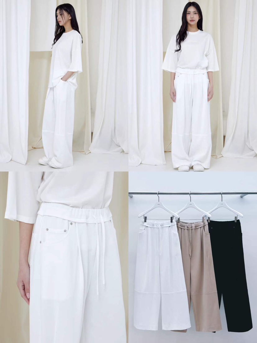 LE-PPL韓國直郵女裝新品職業時尚休閑推薦26春夏真品休閑褲LE-PPL休閑褲