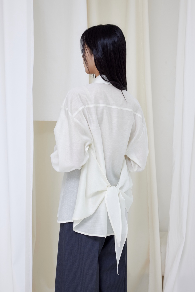 LE-PPL韓國直郵女士新品真品26春夏休閑時尚推薦襯衫蕾絲衫LE-PPL襯衫/蕾絲衫