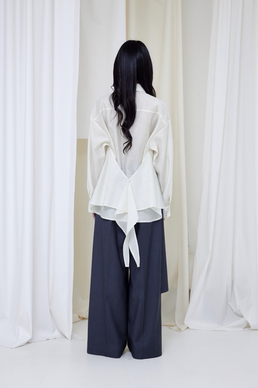 LE-PPL韓國直郵女士新品真品26春夏休閑時尚推薦襯衫蕾絲衫LE-PPL襯衫/蕾絲衫