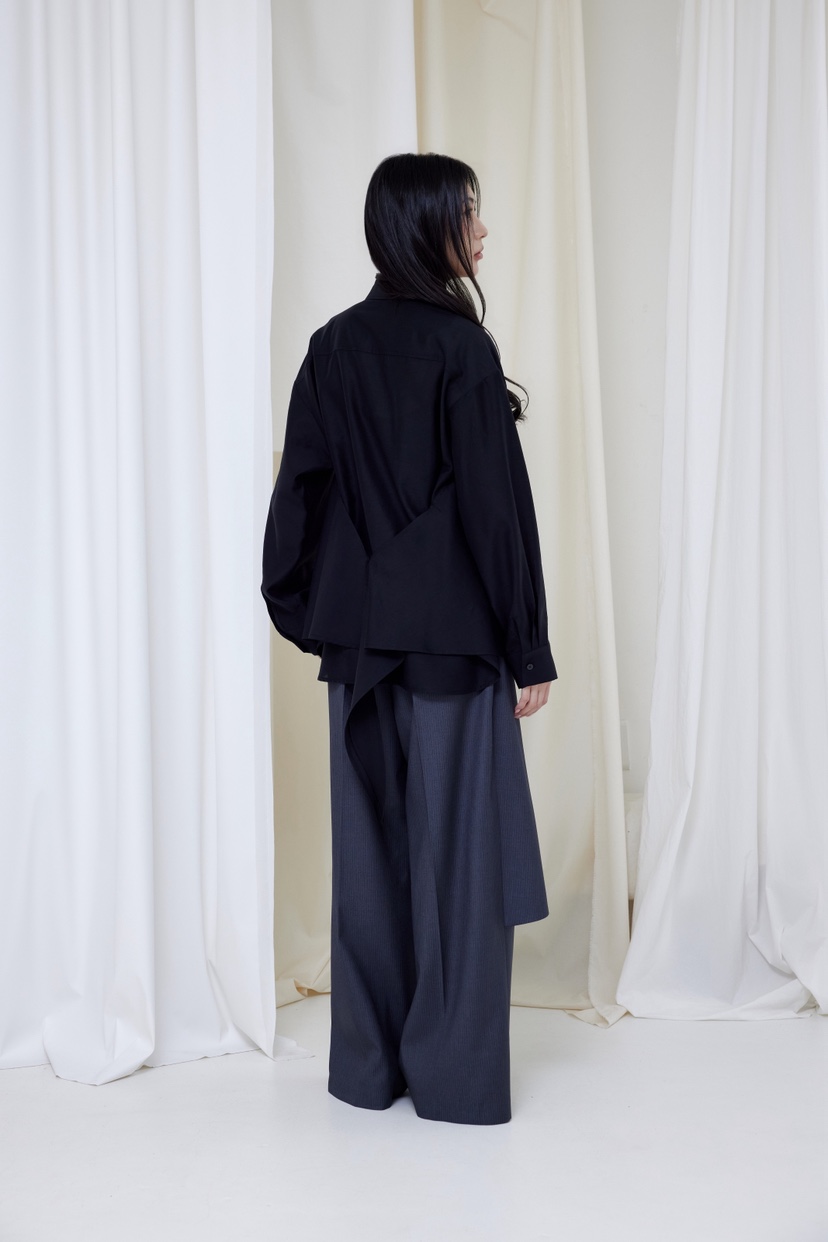 LE-PPL韓國直郵女士新品真品26春夏休閑時尚推薦襯衫蕾絲衫LE-PPL襯衫/蕾絲衫