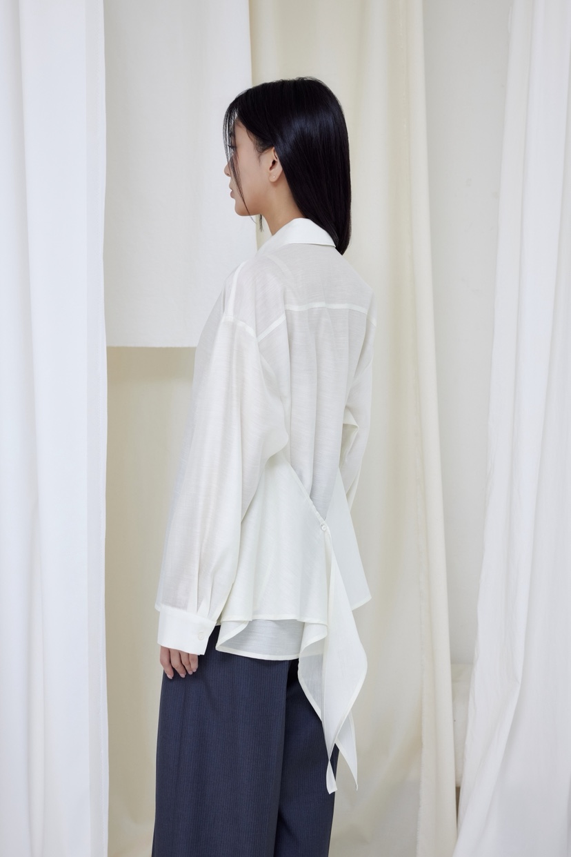 LE-PPL韓國直郵女士新品真品26春夏休閑時尚推薦襯衫蕾絲衫LE-PPL襯衫/蕾絲衫