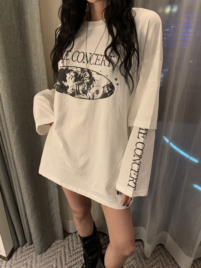 BADCALM東大門直郵女士新品真品時尚推薦人氣熱賣長袖T恤BADCALM長袖T恤