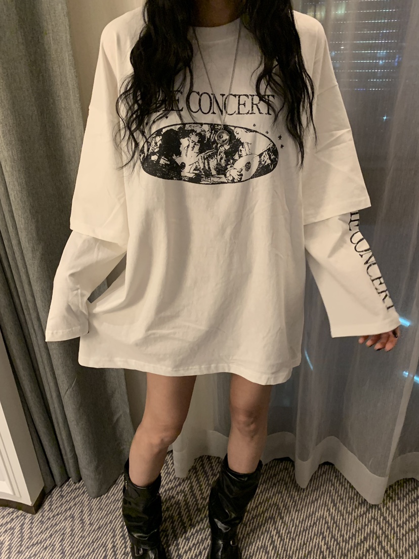 BADCALM東大門直郵女士新品真品時尚推薦人氣熱賣長袖T恤BADCALM長袖T恤